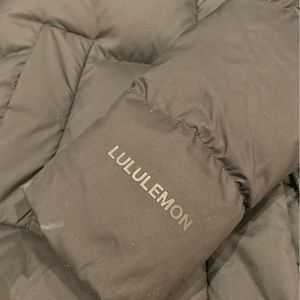 Women’s Lululemon puffer jacket, size 2
